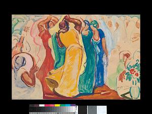 AUGUSTIN FERRANDO 1880-1957 21- La danse berbere